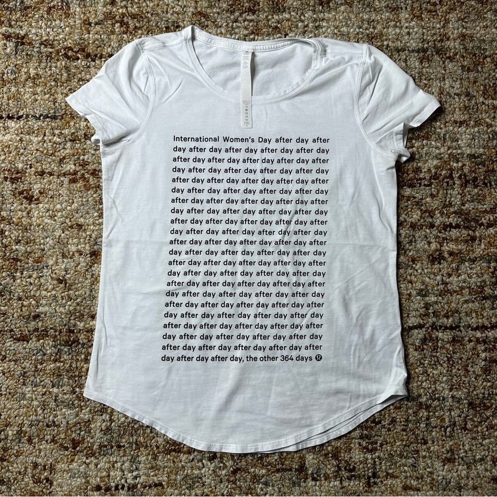 Lululemon International Woman’s Day Tee